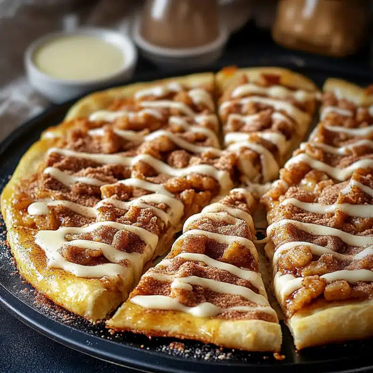 Cinnamon-Sugar Pizza Recipe