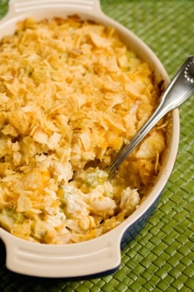 Crispy Paula Deen Hot Chicken Salad Recipe