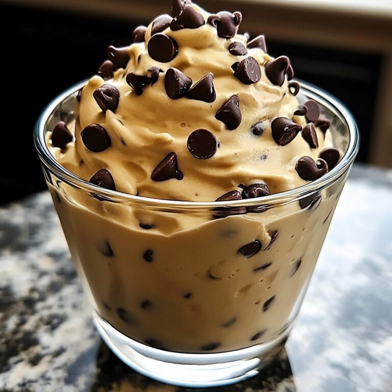 Chocolate Chip Cookie Dough Mousse Recipe