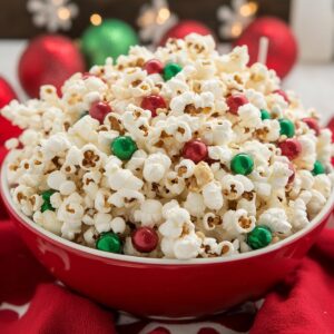 Santa Crunch Popcorn Recipe
