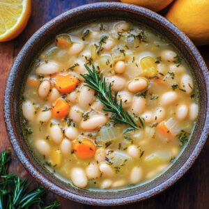 White Bean and Rosemary Soup Recipe