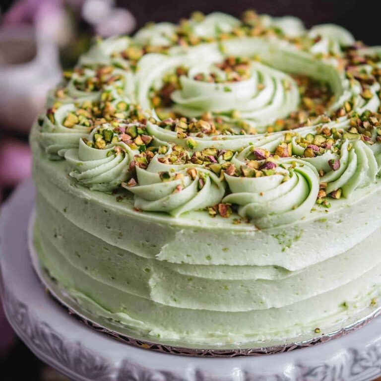Vanilla Bean Pistachio Cake Recipe