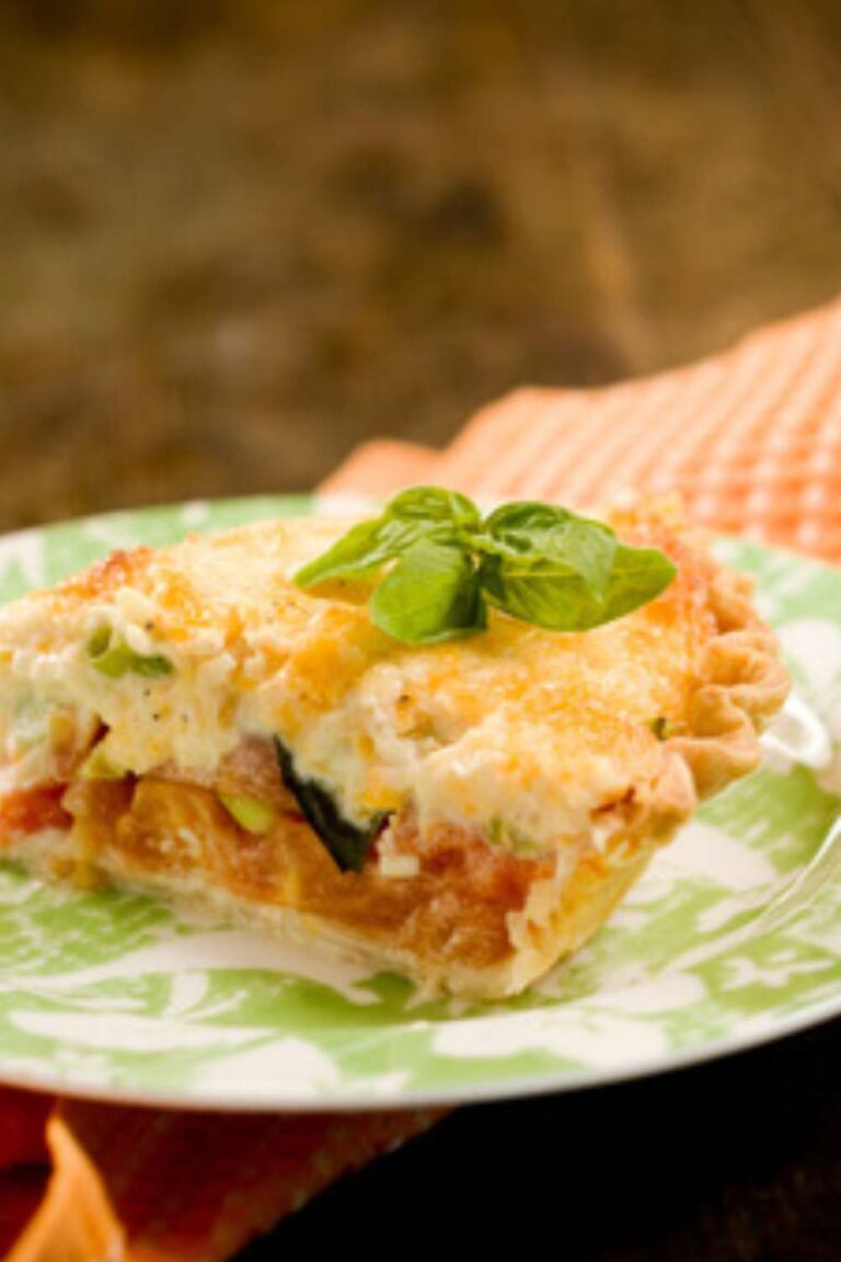 Savory Paula Deen Tomato Pie Recipe