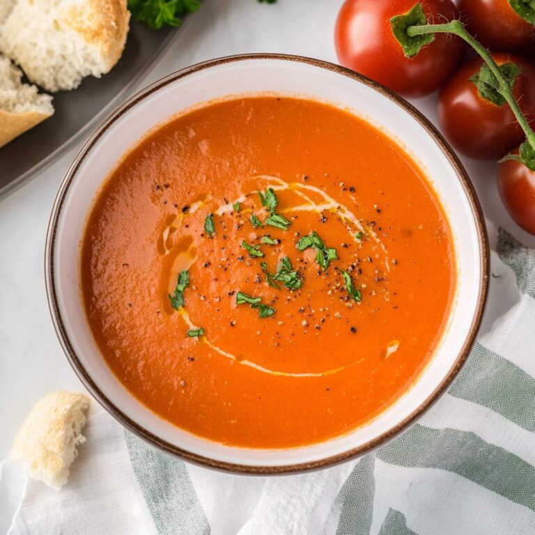 Slow Cooker Tomato Soup Recipe