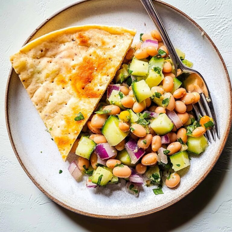 Rustic Greek Bean Salad Recipe