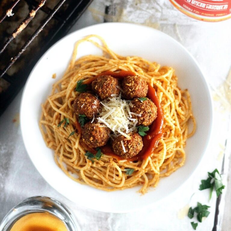Hearty Vegan Spaghetti and Meatballs Recipe