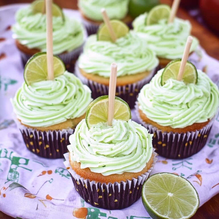 Margarita Cupcakes with Tequila Lime Frosting Recipe
