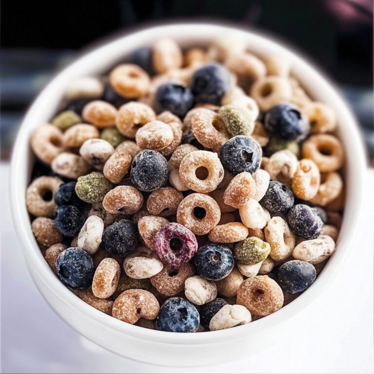 Nutritious Blueberry Baby Trail Mix Recipe