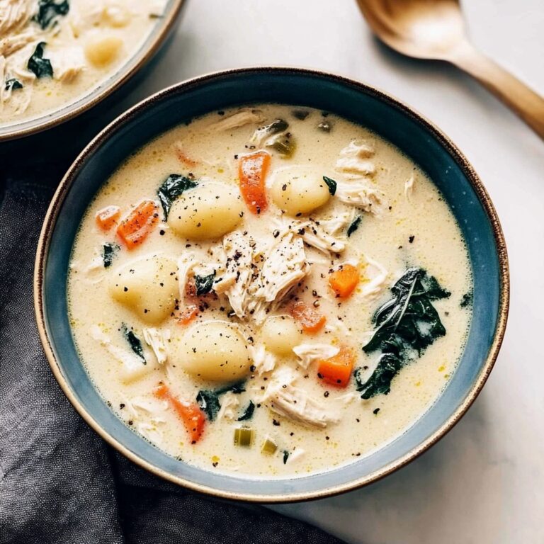 Crockpot Chicken Gnocchi Soup Recipe