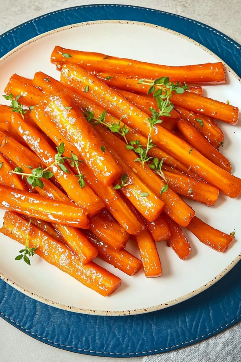 Rich Julia Child Glazed Carrots Recipe