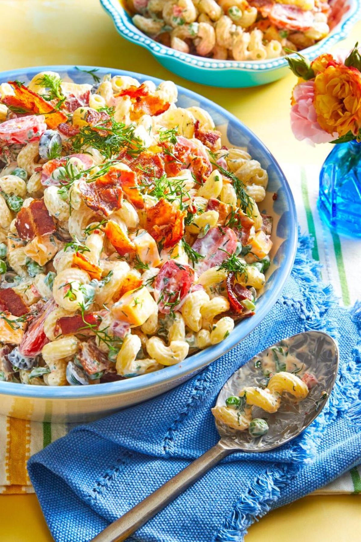 Creamy Pioneer Woman Bacon Ranch Pasta Salad Recipe