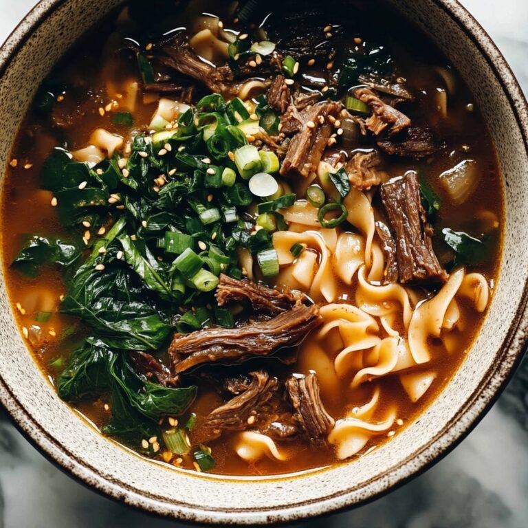 Instant Pot Spicy Short Rib Noodle Soup Recipe