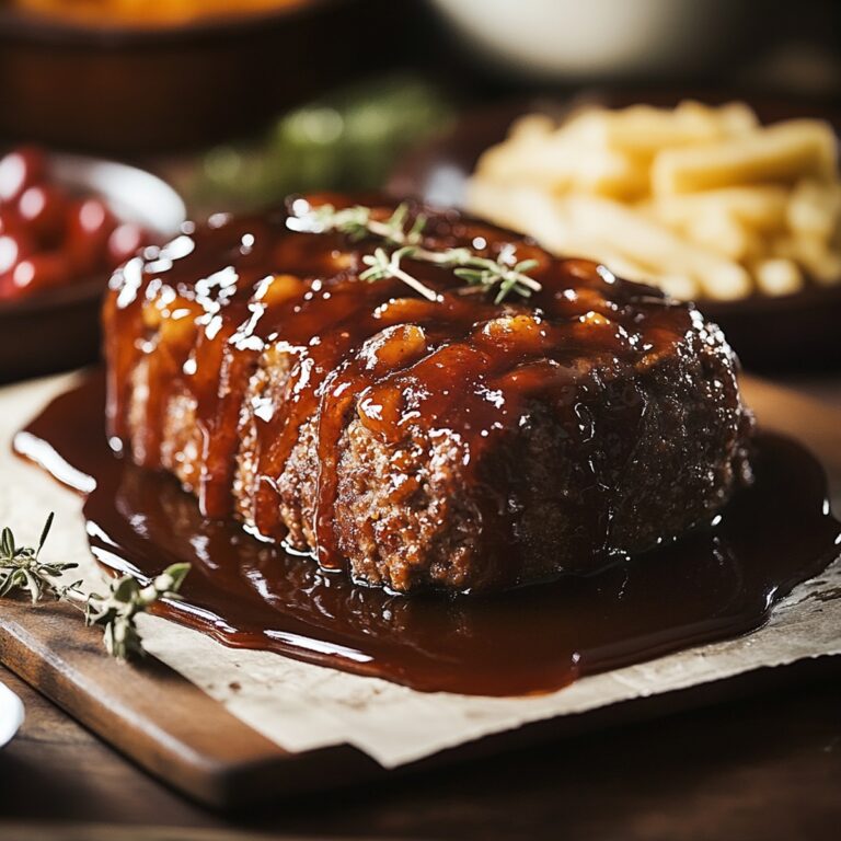 Classic Glazed Meatloaf Recipe