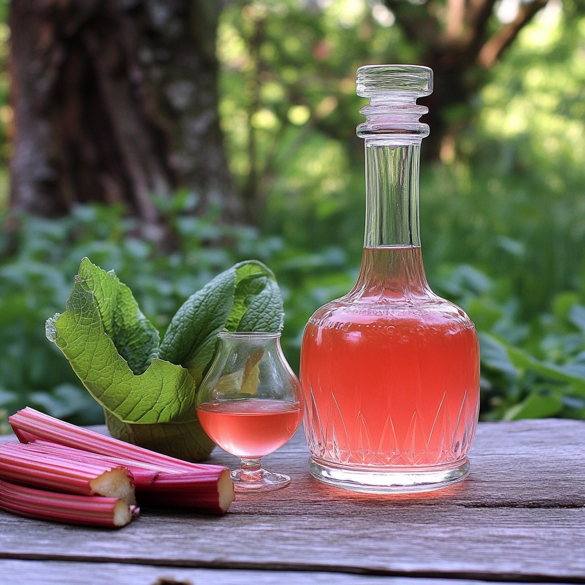 Smooth Rhubarb Liqueur Recipe