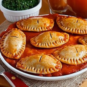 Football Pizza Pockets Recipe