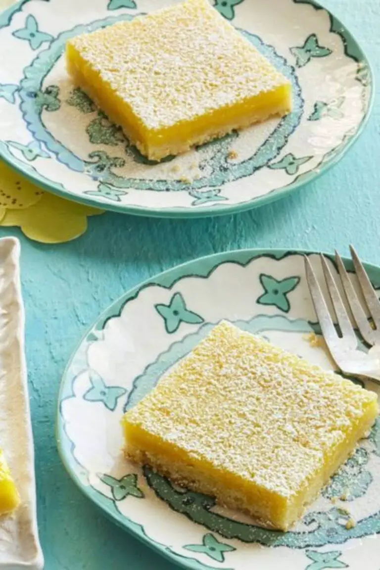 Tangy Pioneer Woman Lemon Bars Recipe