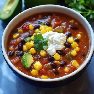 Vegetarian Taco Soup Recipe