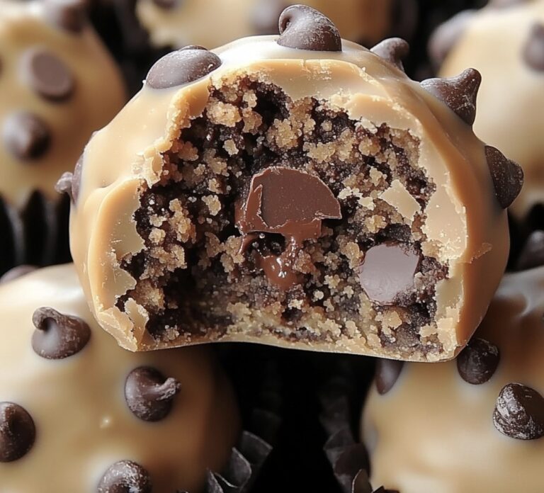 Chocolate Chip Cookie Dough Truffles Recipe