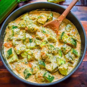 Creamy Zucchini Sauce Recipe