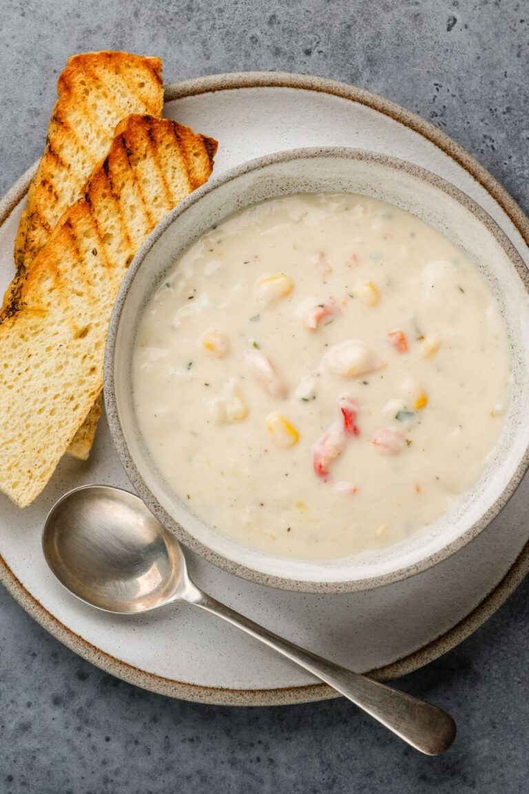 Hearty Bobby Flay Crab Corn Chowder Recipe