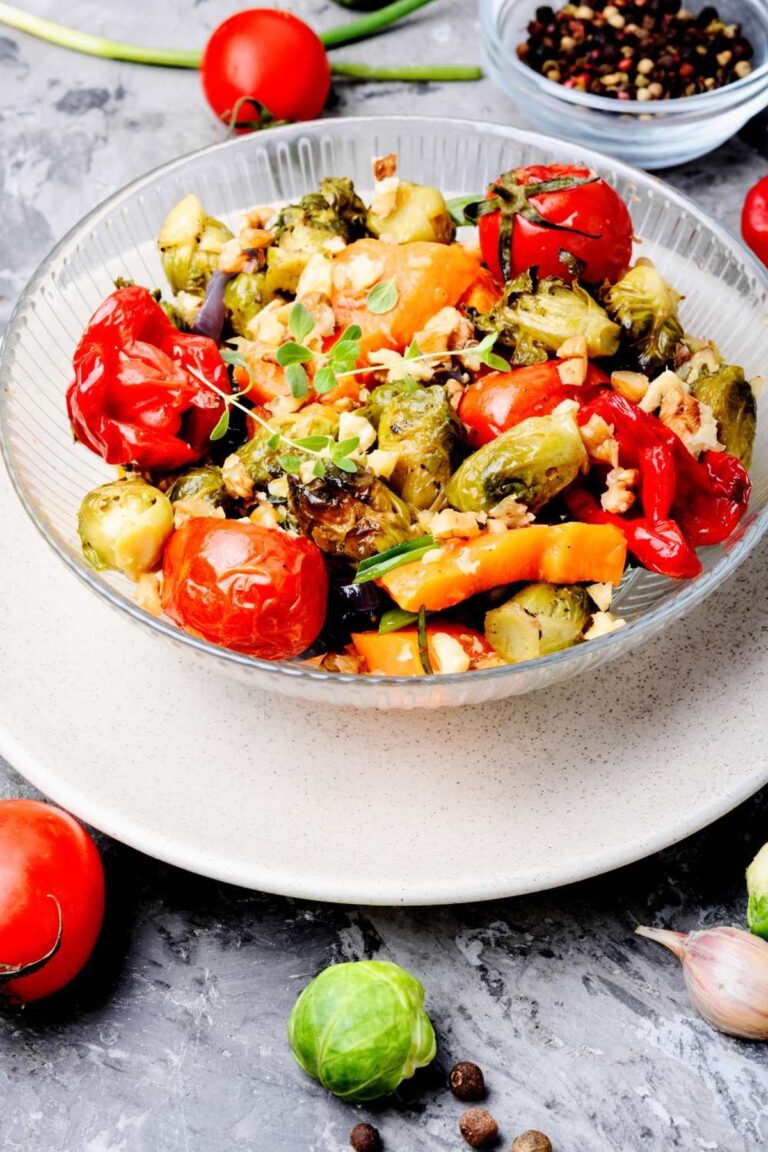 Colorful Jamie Oliver Roast Vegetable Salad Recipe