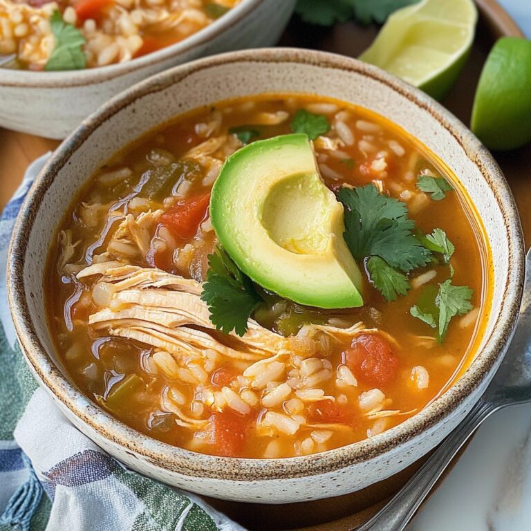 Mexican Chicken Rice Soup Recipe