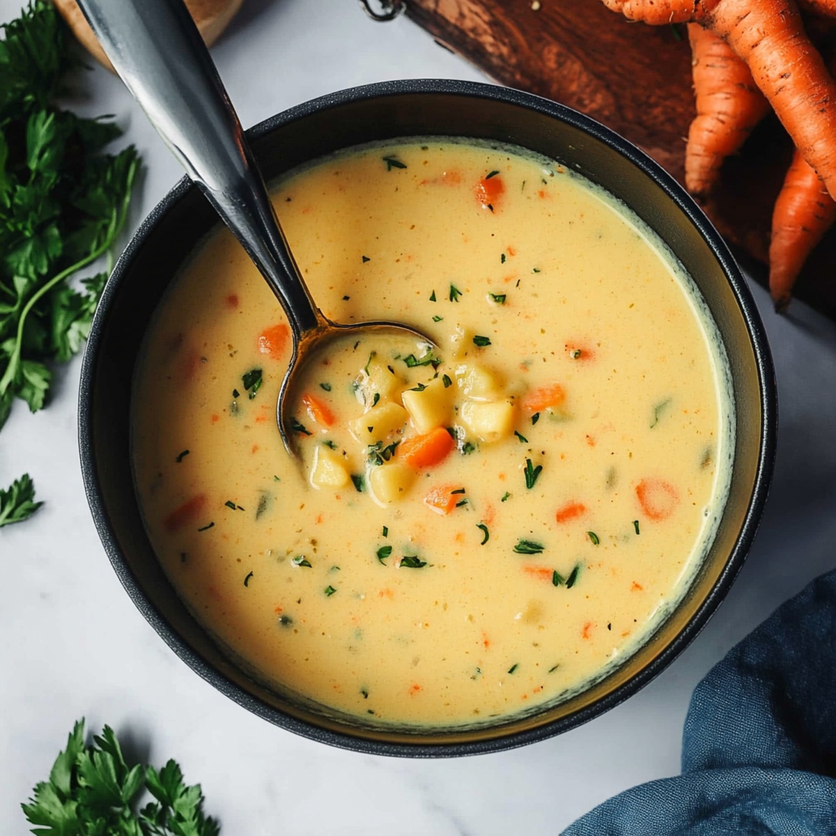 Carrot Potato Soup Recipe