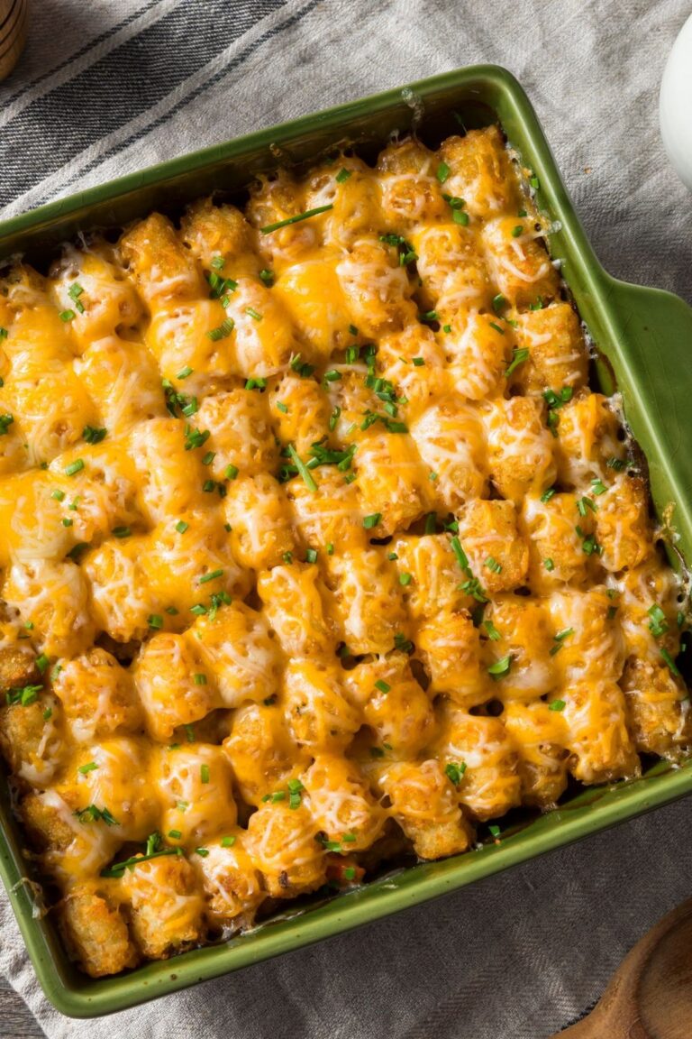 Hearty Pioneer Woman Chicken Tater Tot Casserole Recipe