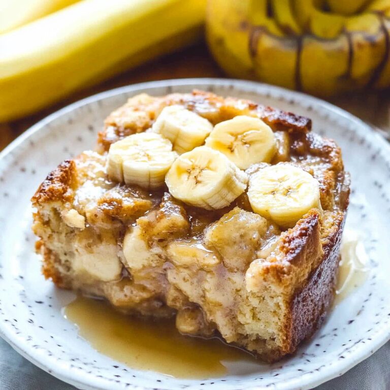 Banana Bread Pudding Recipe