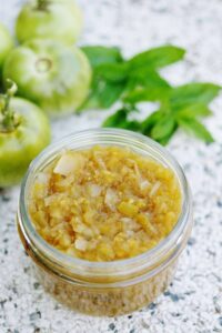 Tangy Mary Berry Green Tomato Chutney Recipe