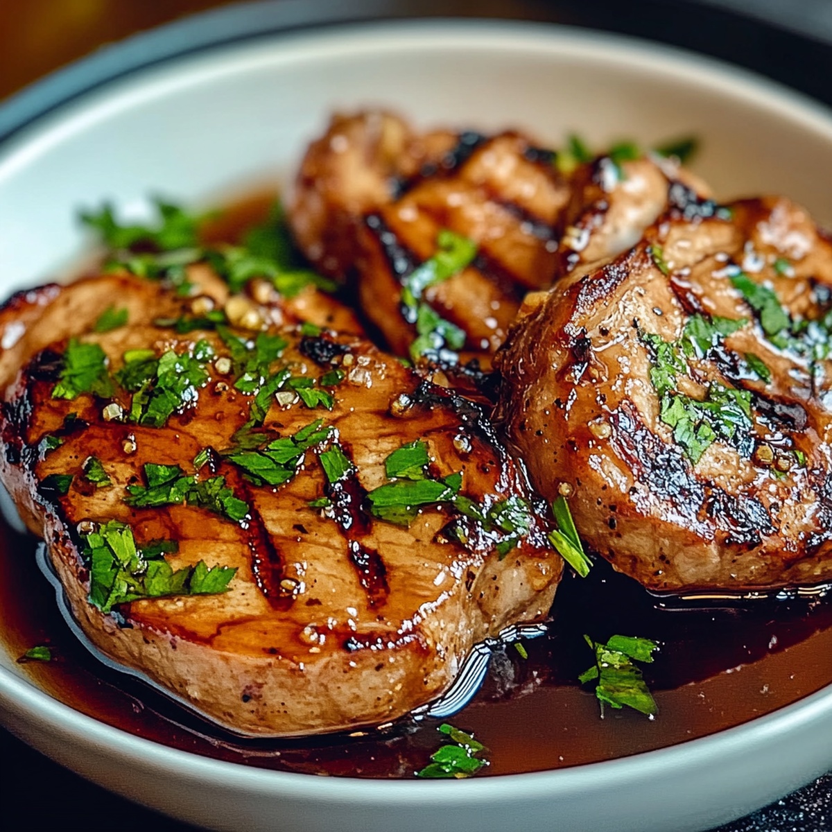 Honey Garlic Pork Chops Recipe