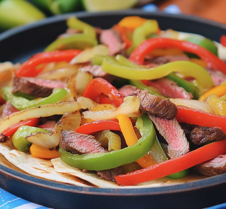 Smoky Grilled Steak Fajitas Recipe