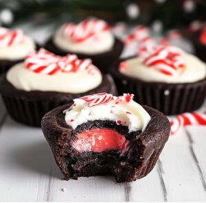Chocolate Peppermint Cookie Cups Recipe