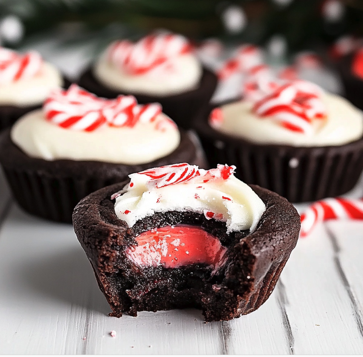 Chocolate Peppermint Cookie Cups Recipe