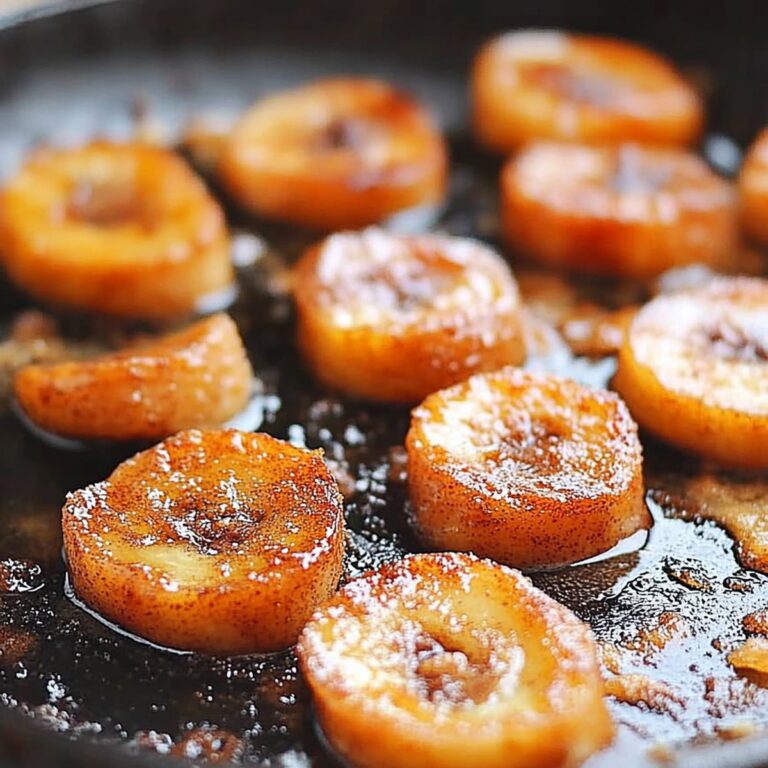 Pan Fried Cinnamon Bananas Recipe