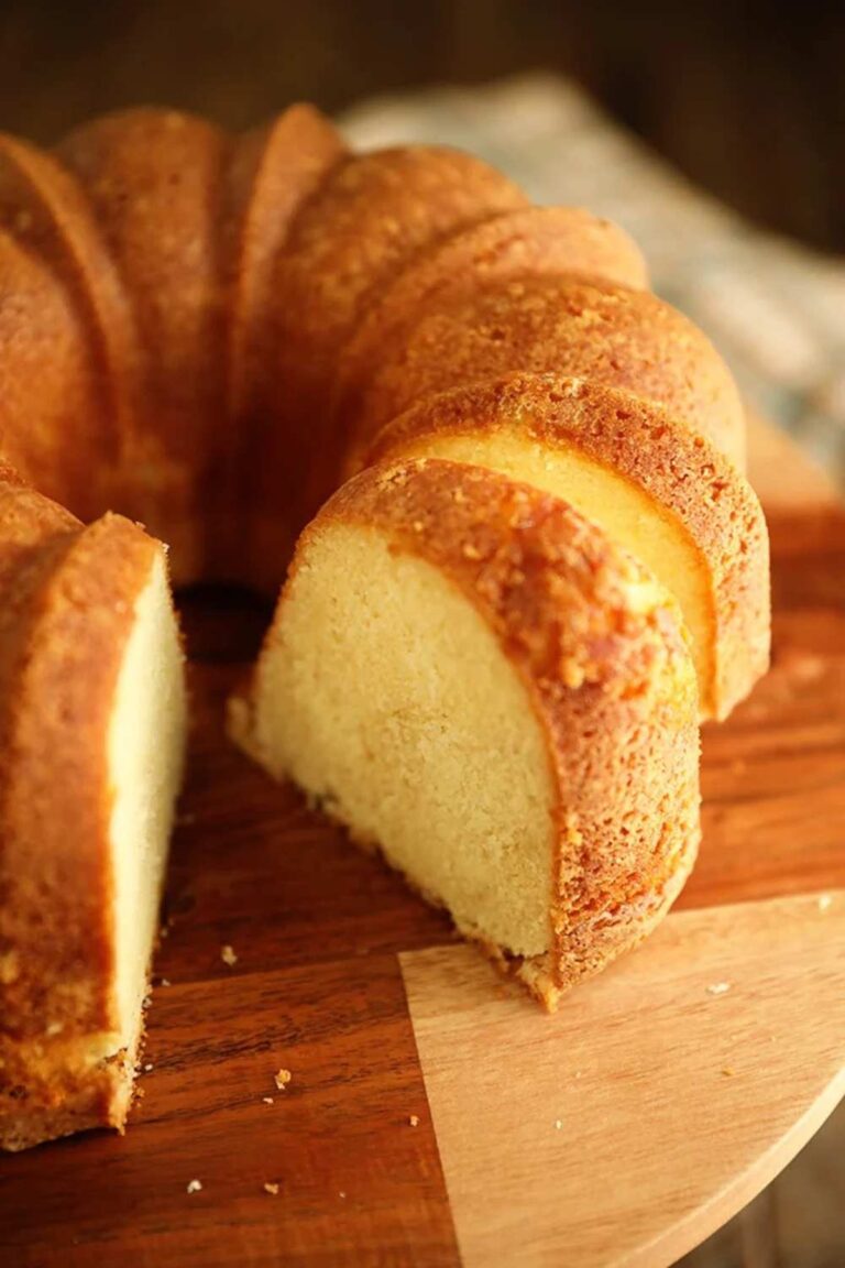 Velvety Paula Deen Buttermilk Pound Cake Recipe