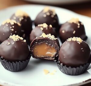 Salted Caramel Fudge Truffles Recipe