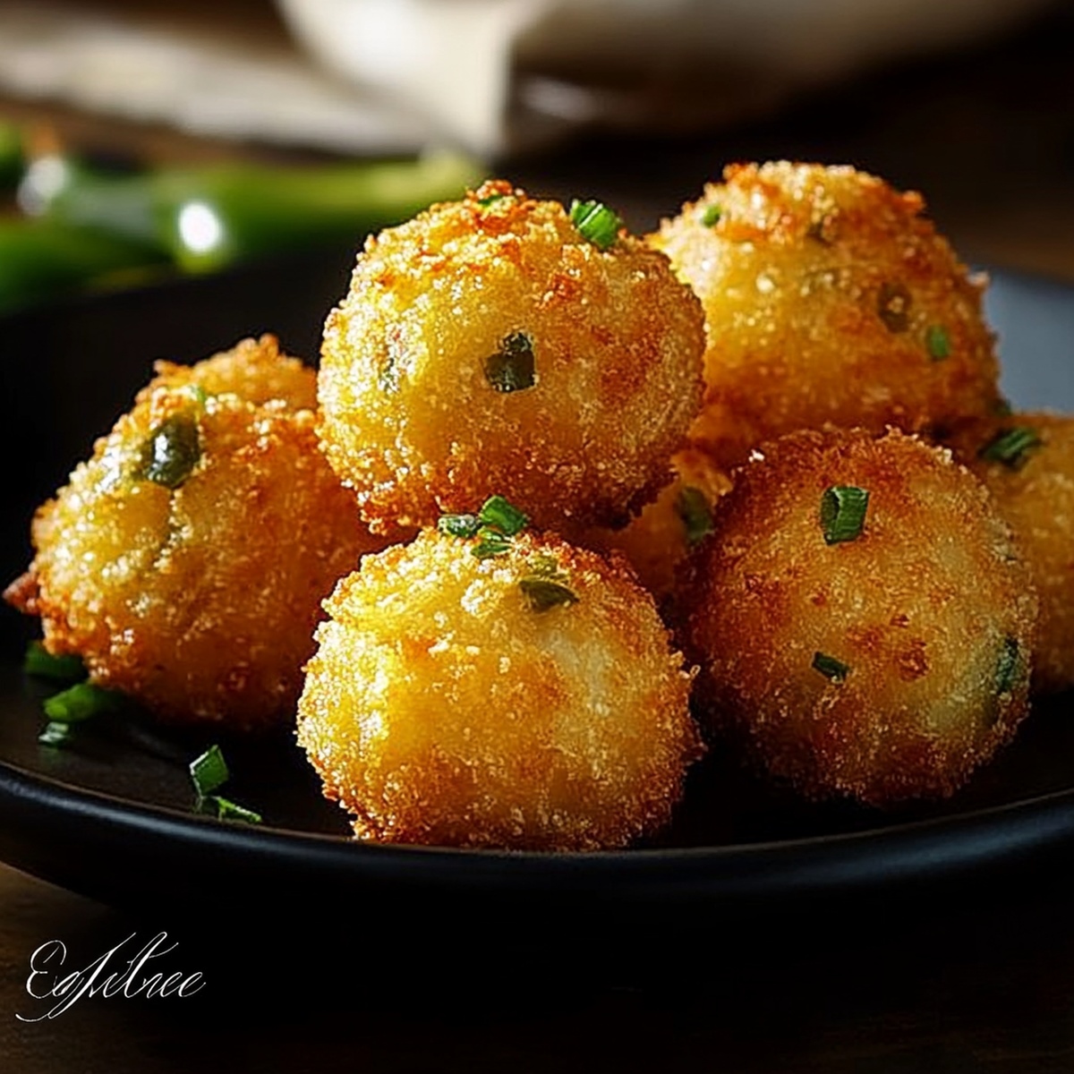 Crispy Cheese Jalapeno Balls Recipe