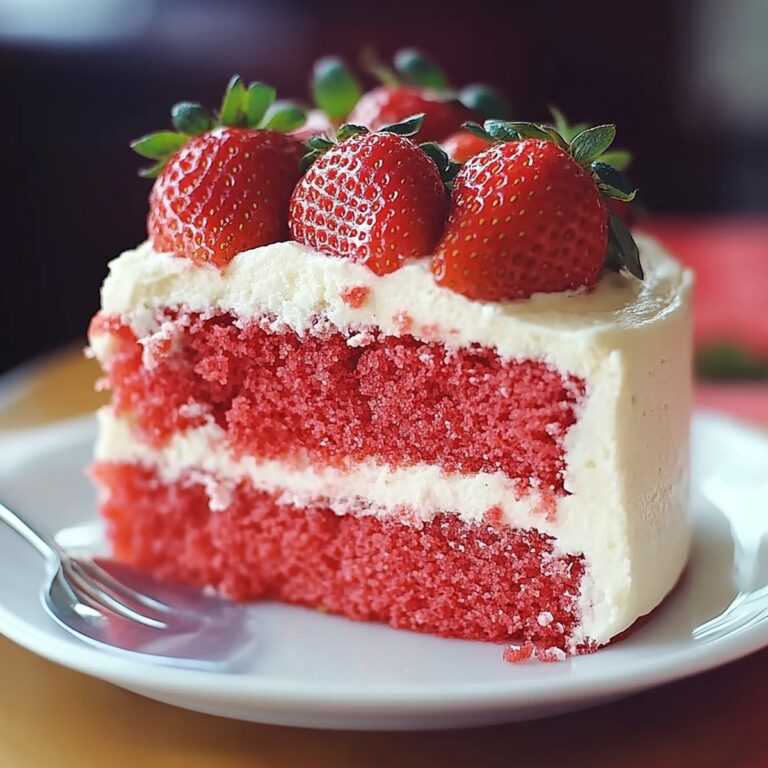 Best Strawberry Cake Ever Recipe