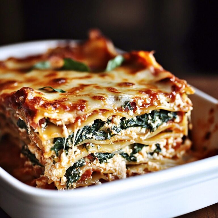 Spinach Lasagna With Ricotta Recipe