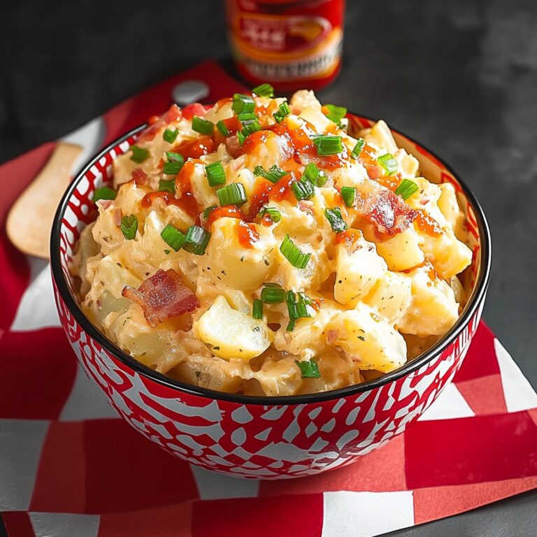 Spicy Bacon Sriracha Potato Salad Recipe