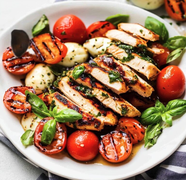 Gourmet Grilled Chicken Caprese Recipe