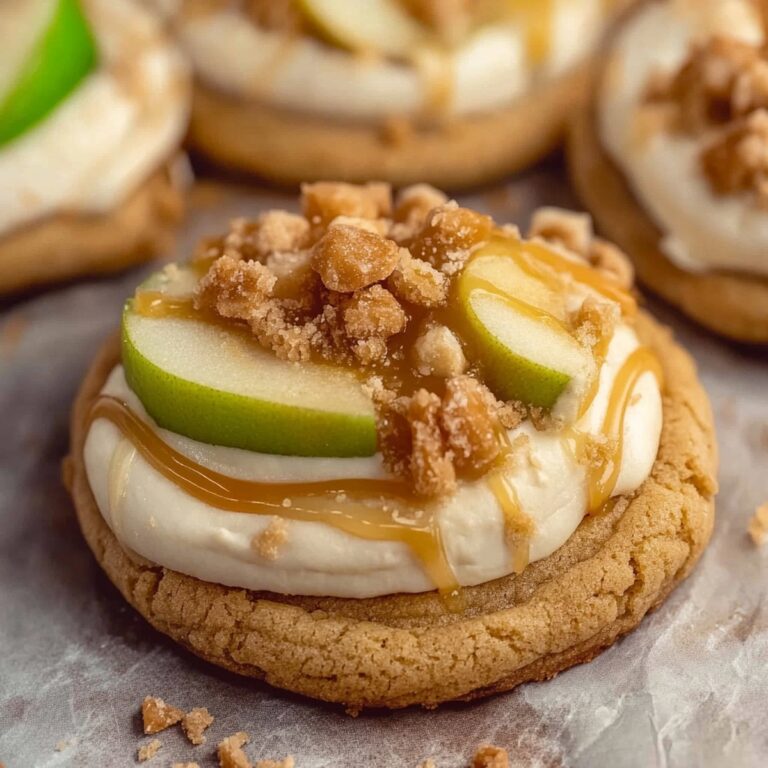 Caramel Apple Cookies Crumbl Copycat Recipe