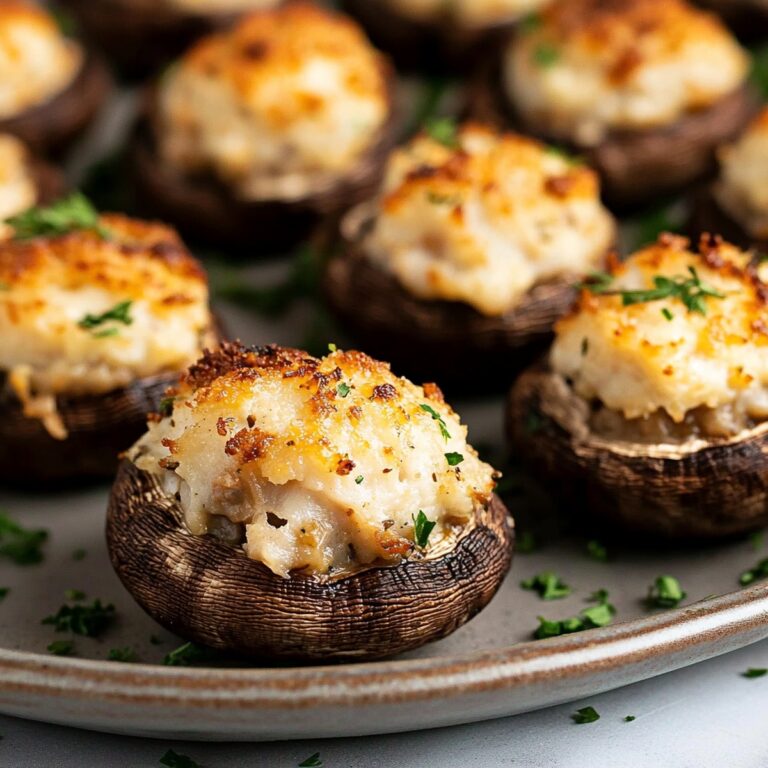 Crab Stuffed Mushrooms Recipe