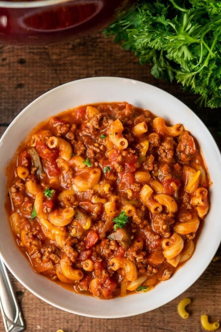 Hearty Paula Deen Goulash Recipe