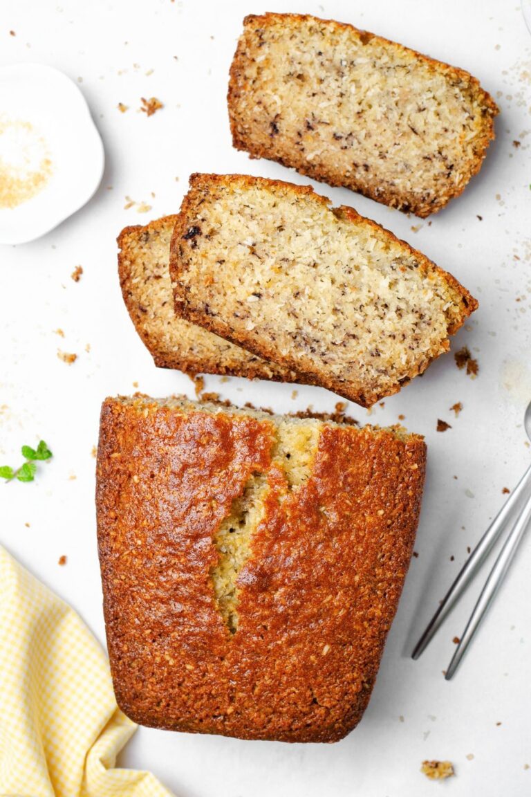 Tropical Banana and Coconut Bread Recipe
