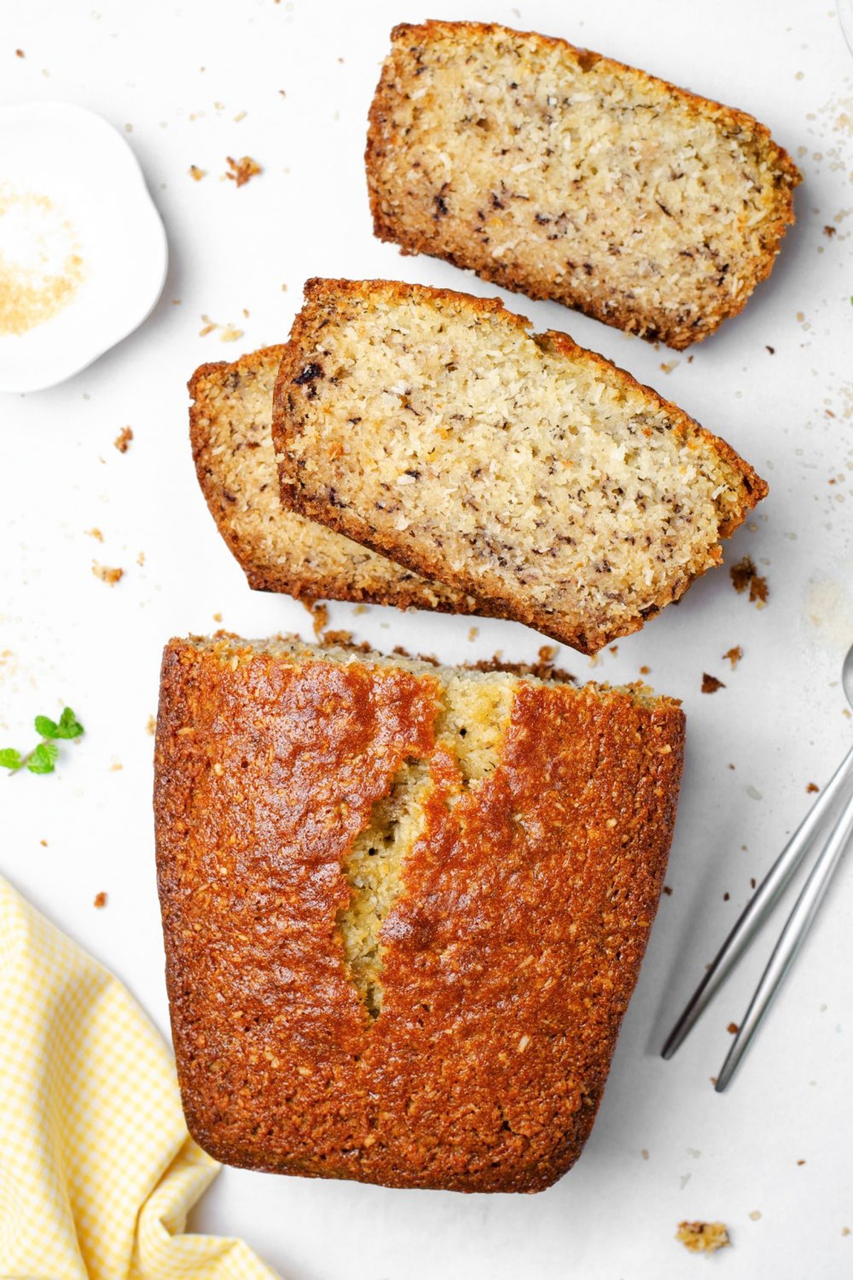 Tropical Banana and Coconut Bread Recipe