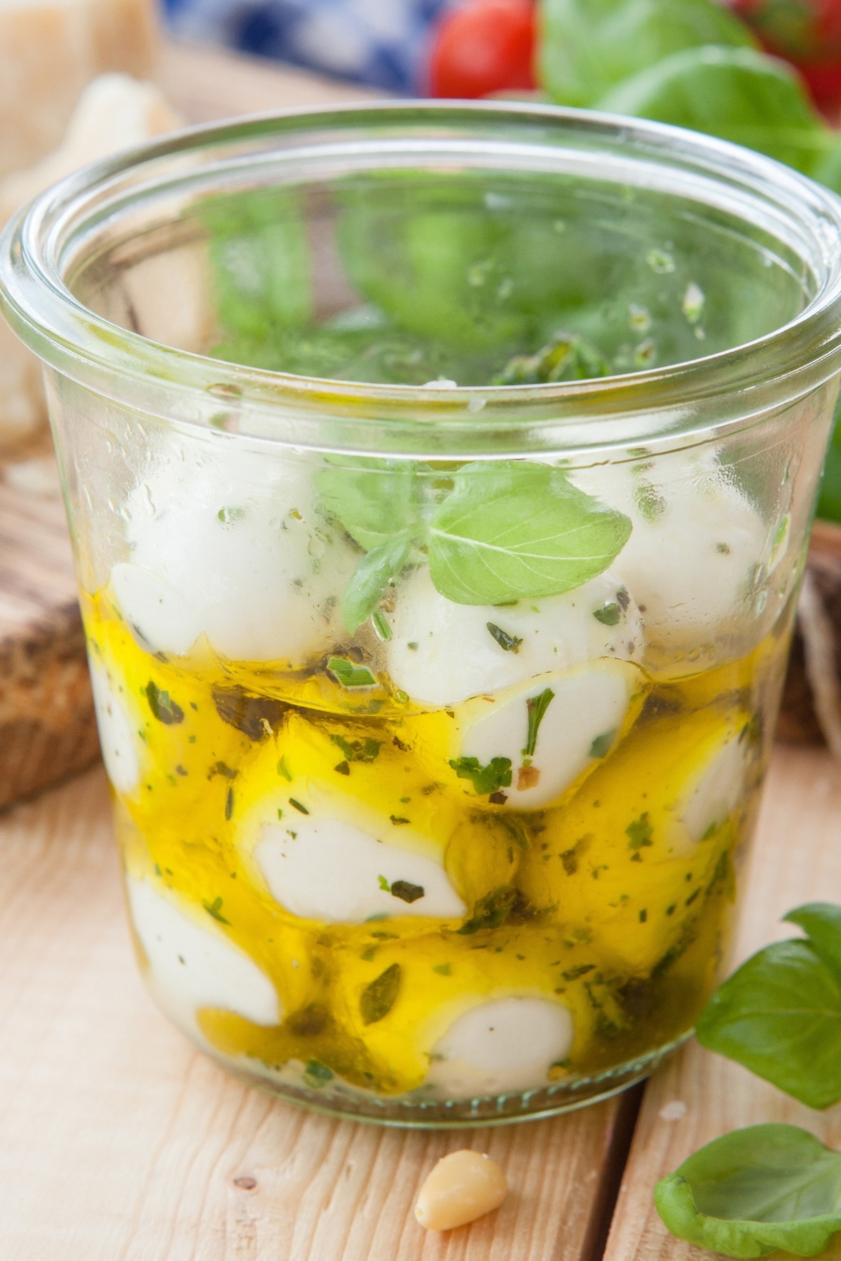Vibrant Pioneer Woman Marinated Mozzarella Balls Recipe