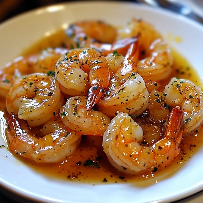 Jumbo Shrimp in Butter Garlic Sauce Recipe