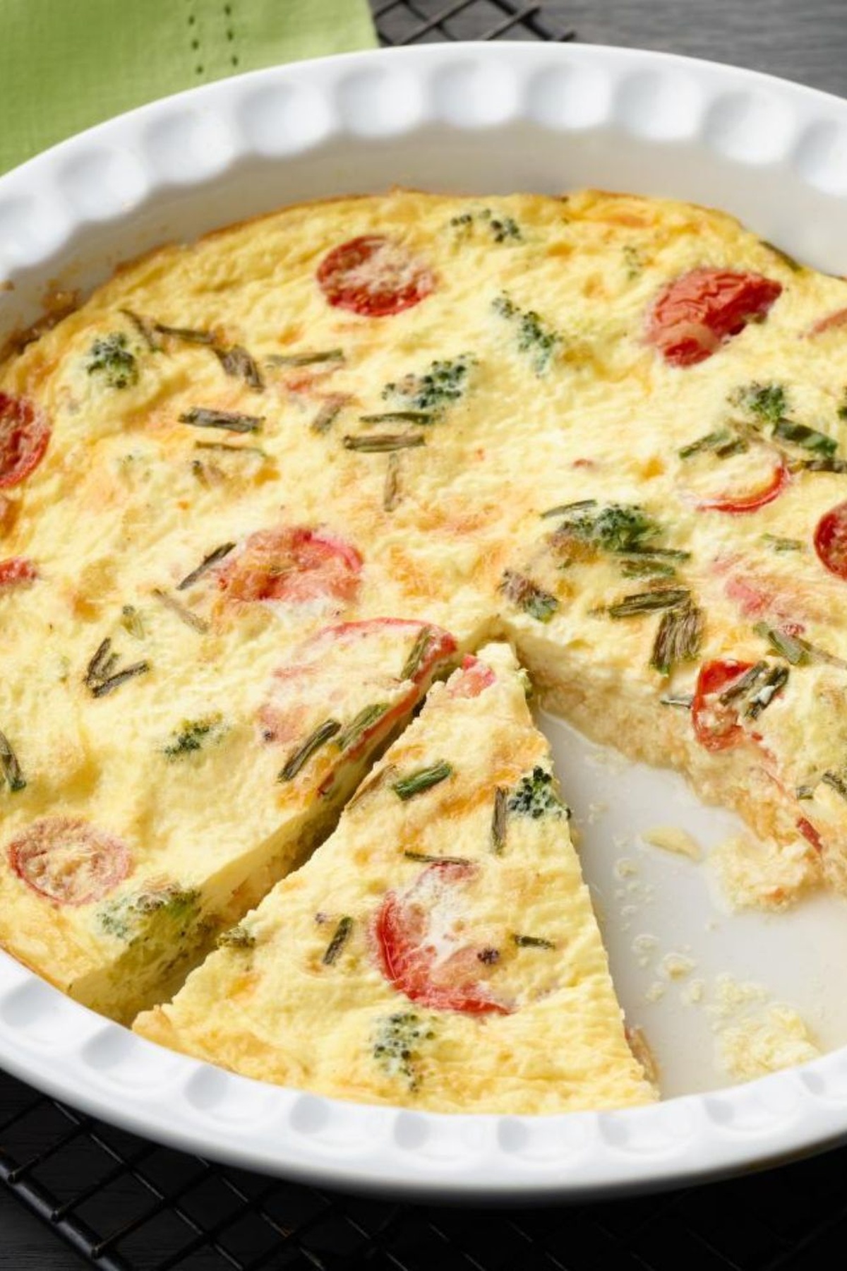 Elegant Crustless Quiche Recipe